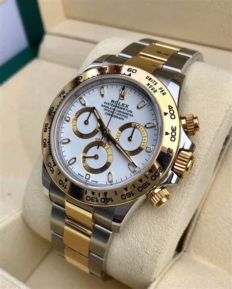 rolex stahl gold daytona|rolex daytona two tone price.